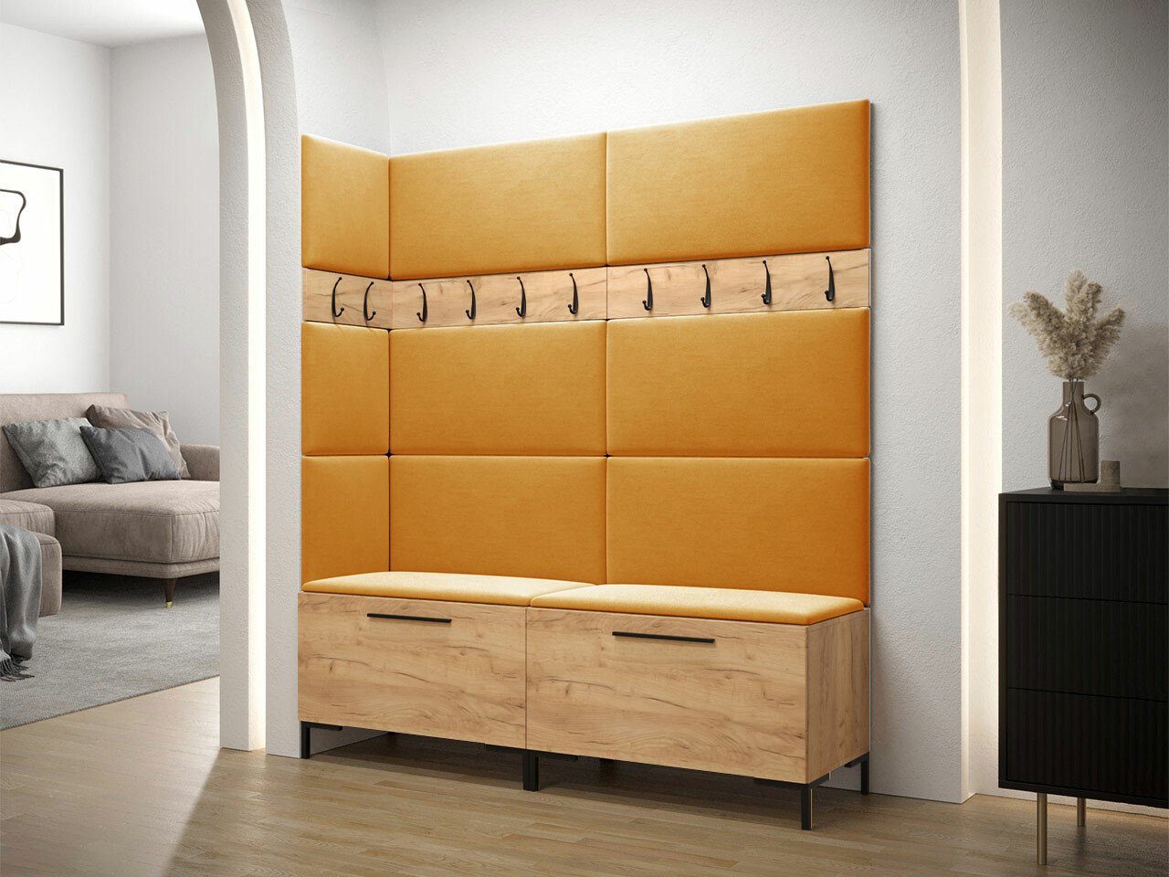 Gangmeubelset Tivsoa 104 (Craft eiken)