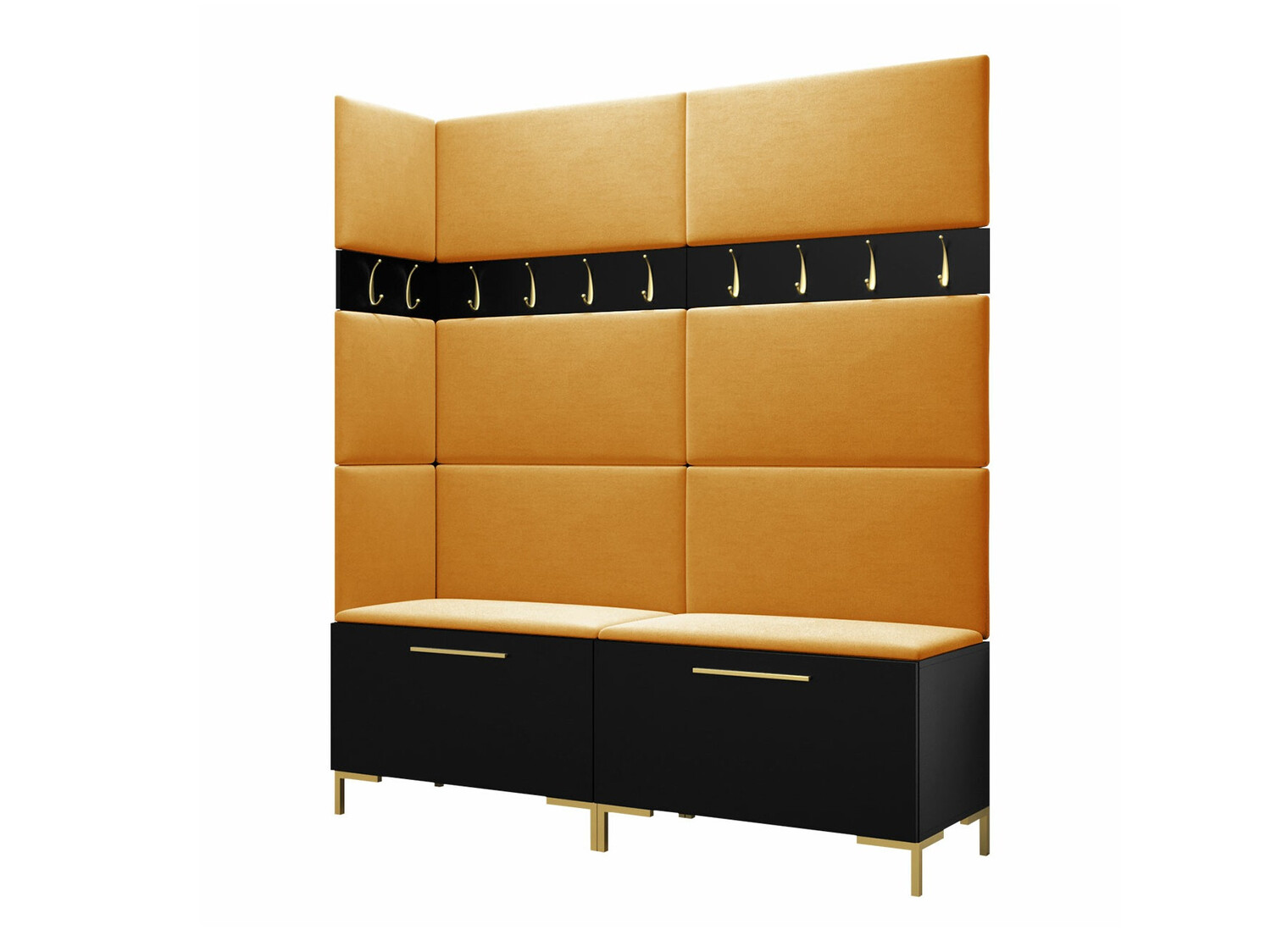 Gangmeubelset Tivsoa 104 (Zwart)