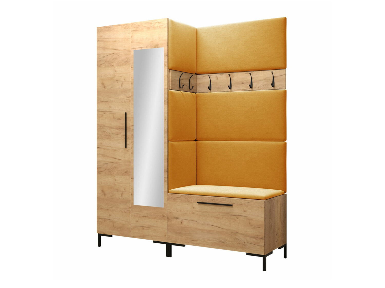 Gangmeubelset Tivsoa 107 (Craft eiken)