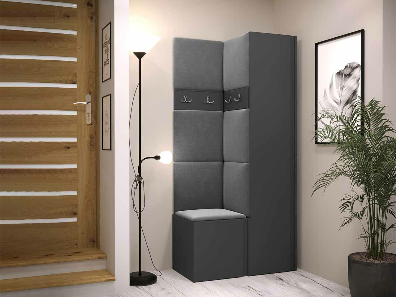 Gangmeubelset Hartford 348 (Grafiet)