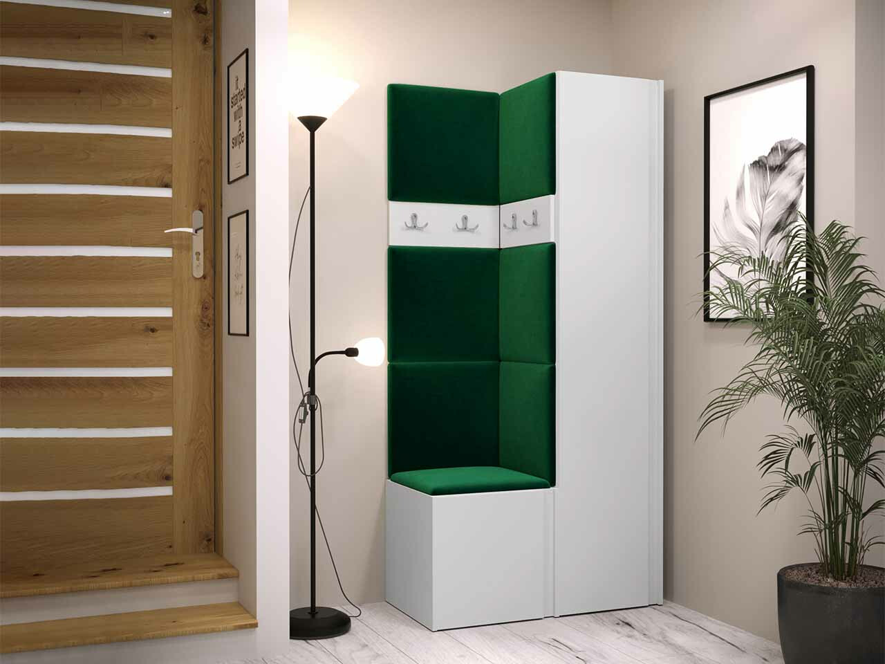 Gangmeubelset Hartford 348 (Wit)