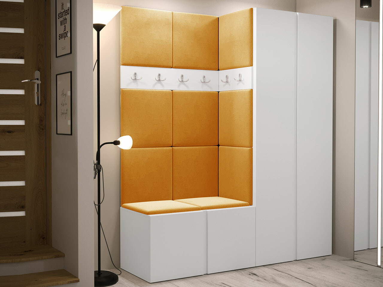 Gangmeubelset Hartford 266 (Wit)