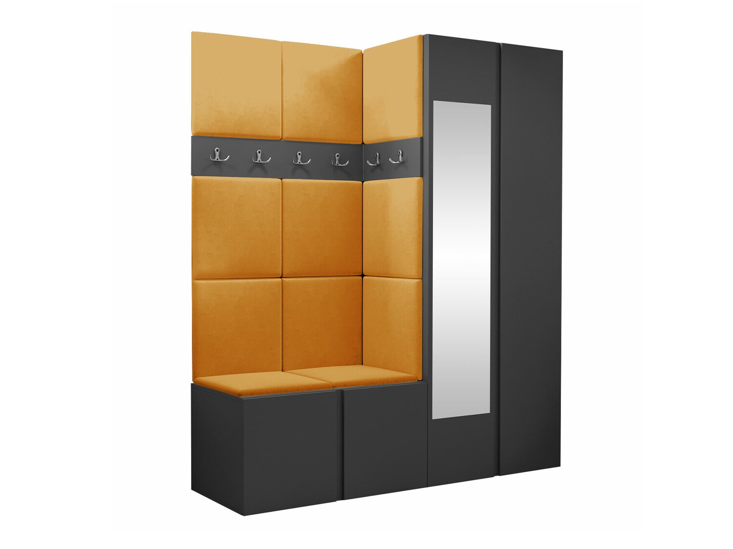 Gangmeubelset Hartford 278 (Grafiet)