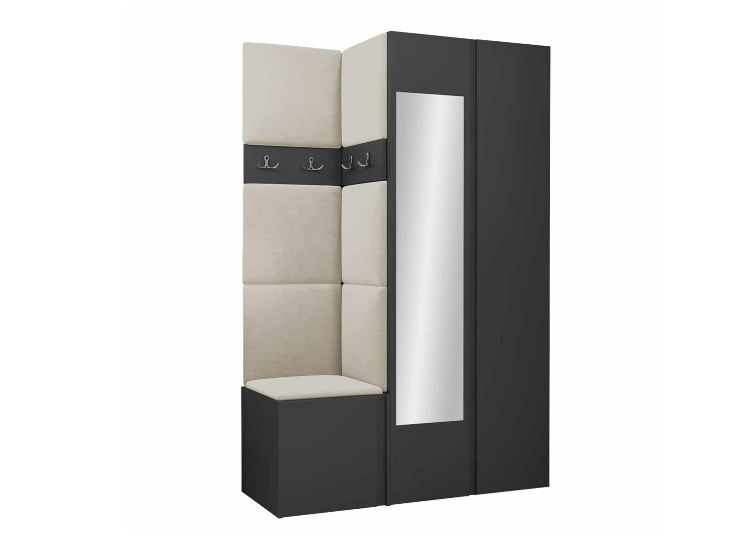 Gangmeubelset Hartford 350 (Grafiet)