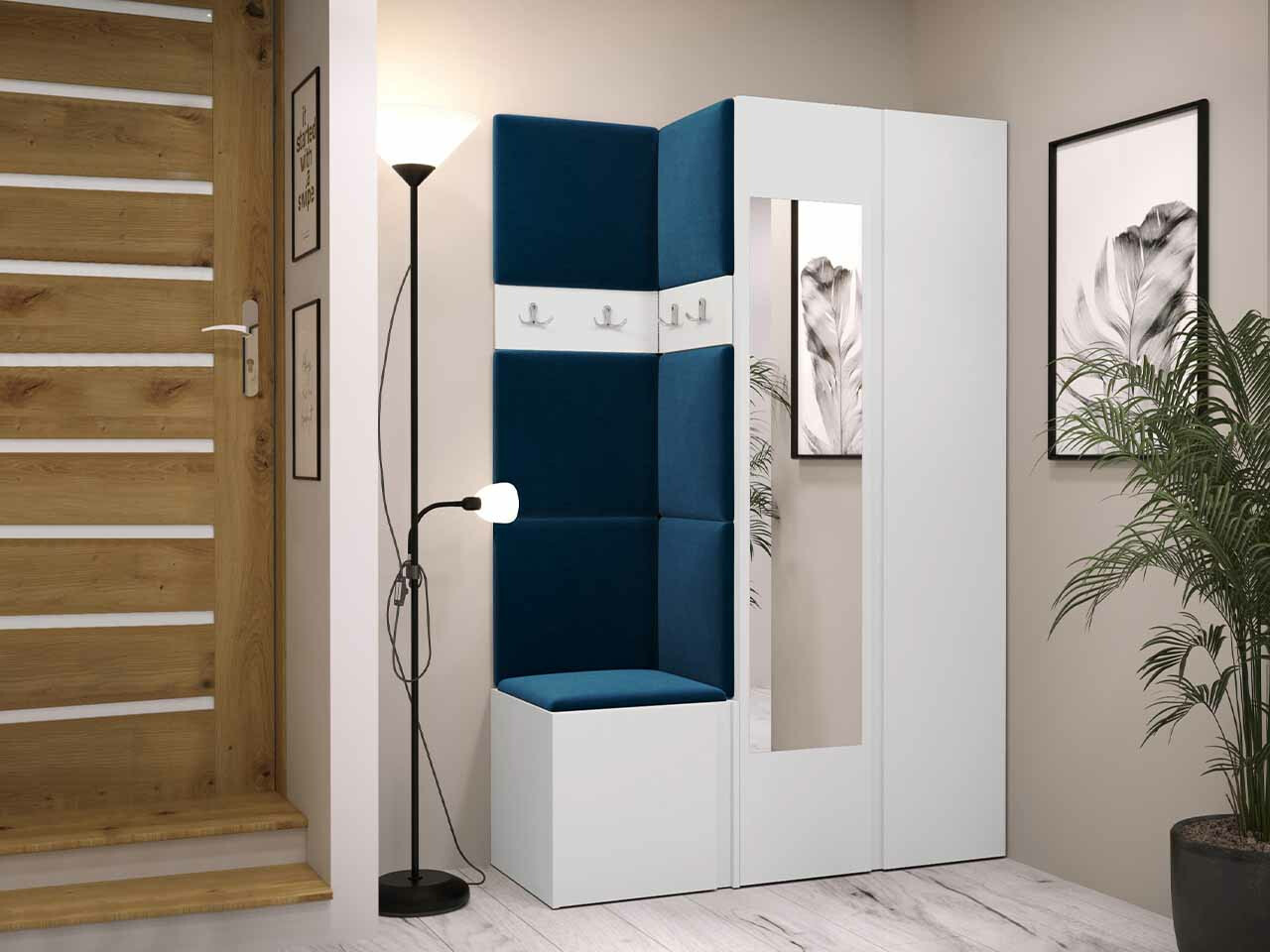 Gangmeubelset Hartford 350 (Wit)