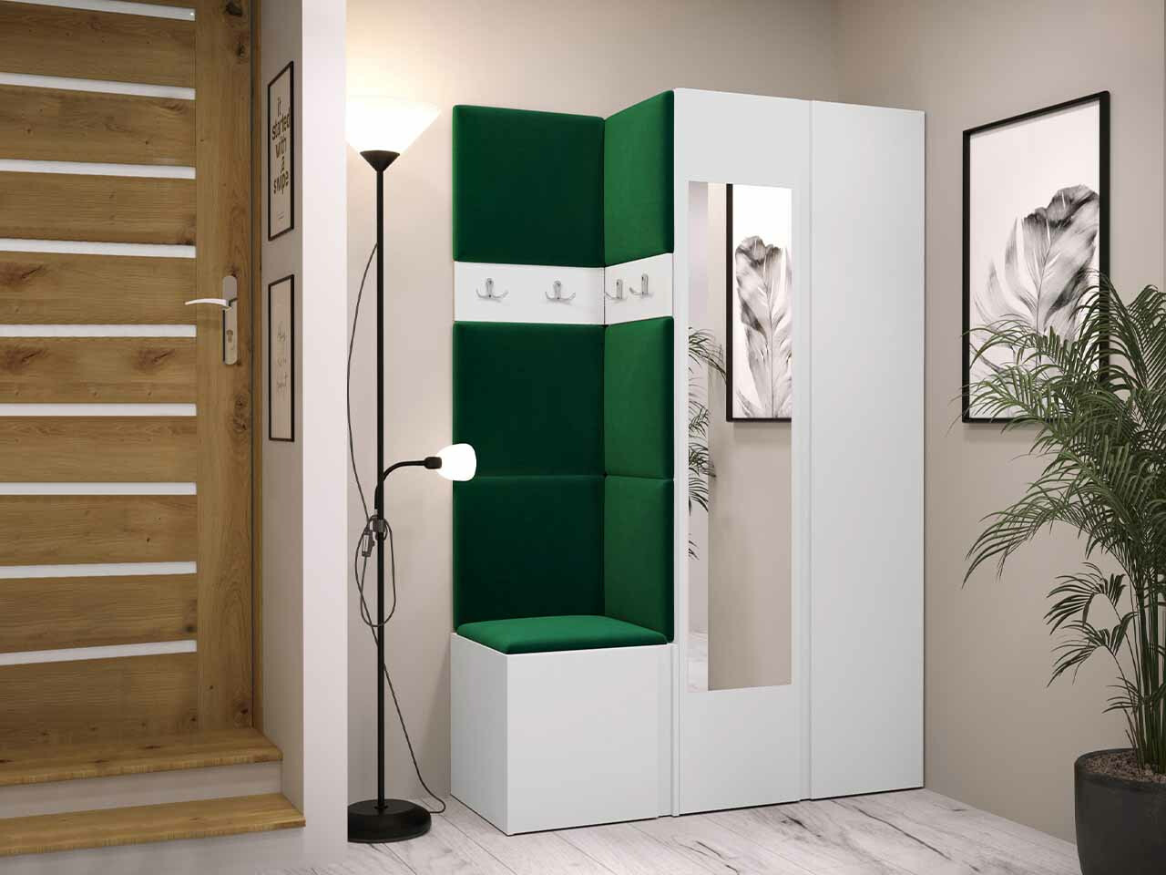 Gangmeubelset Hartford 350 (Wit)