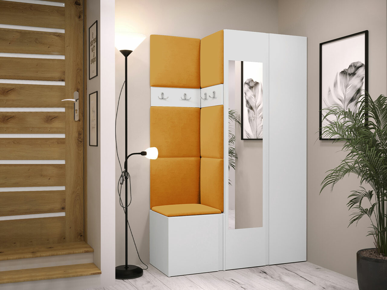 Gangmeubelset Hartford 350 (Wit)