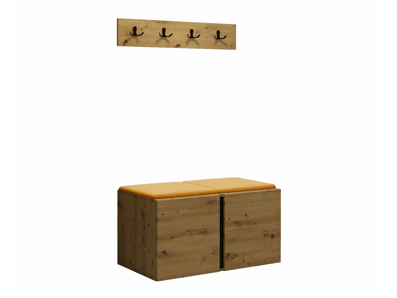Gangmeubelset Pinis VI (Artisan eiken)