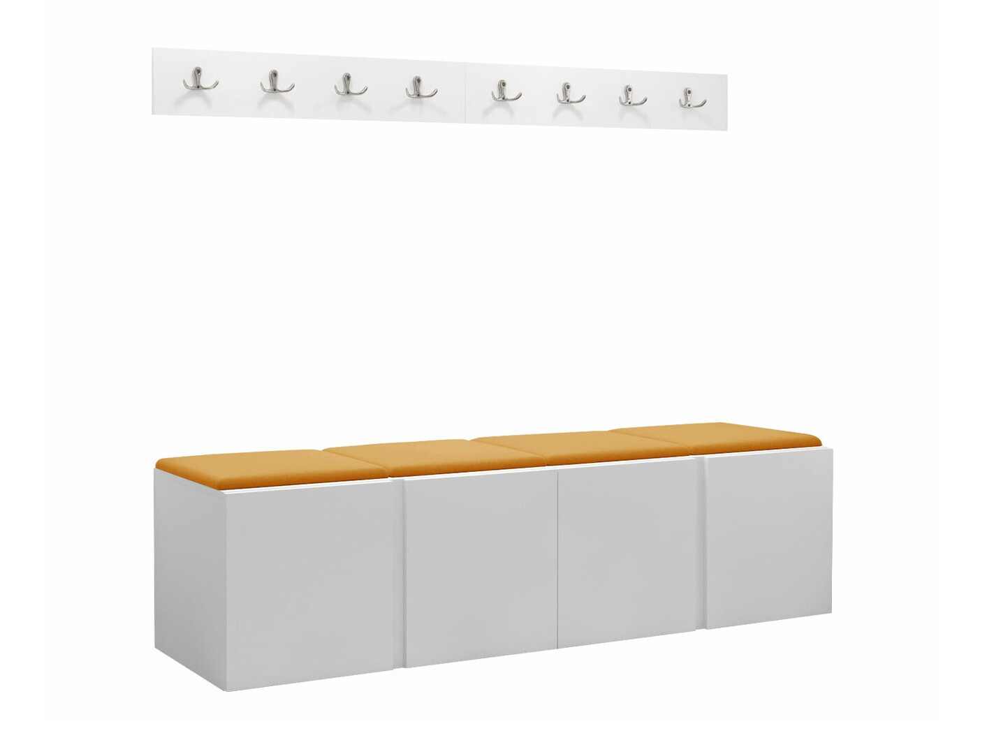 Gangmeubelset Pinis VII (Wit)