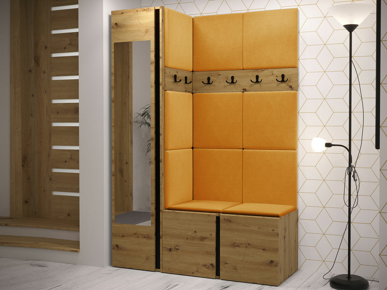 Gangmeubelset Hartford 277 (Artisan eiken)