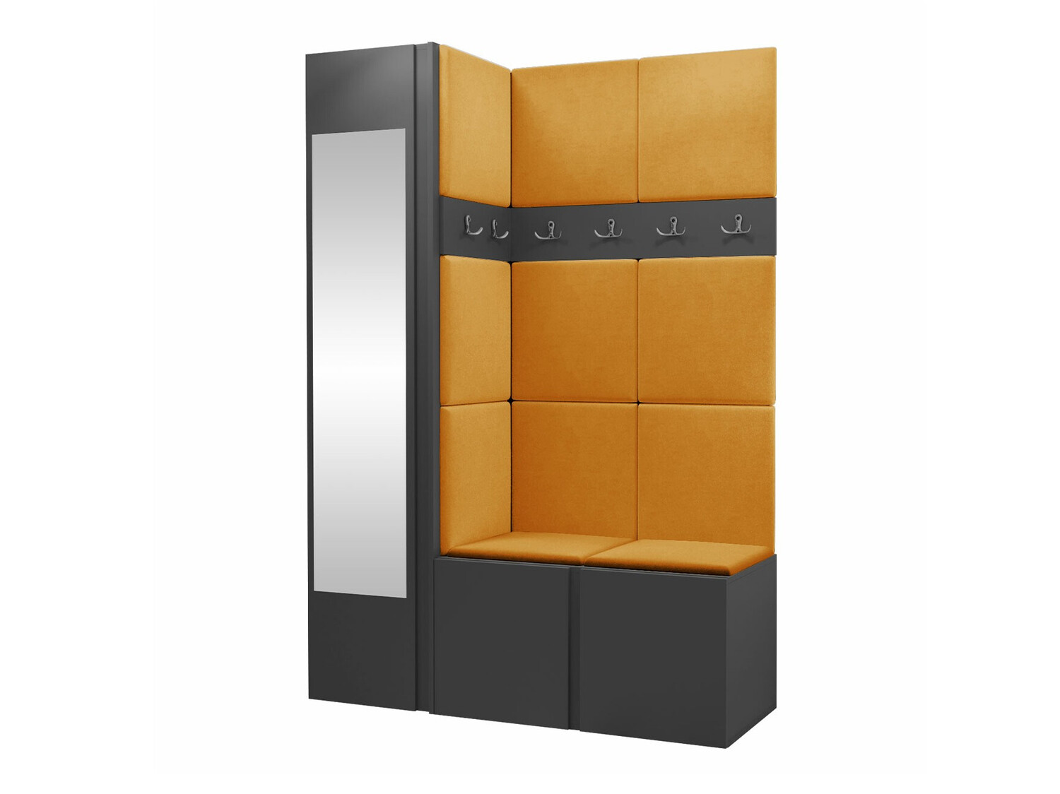 Gangmeubelset Hartford 277 (Grafiet)