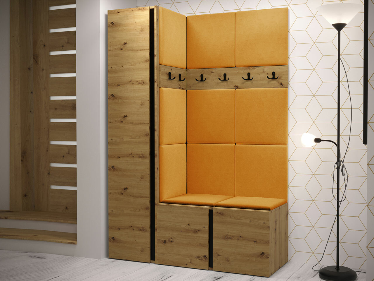 Gangmeubelset Hartford 471 (Artisan eiken)