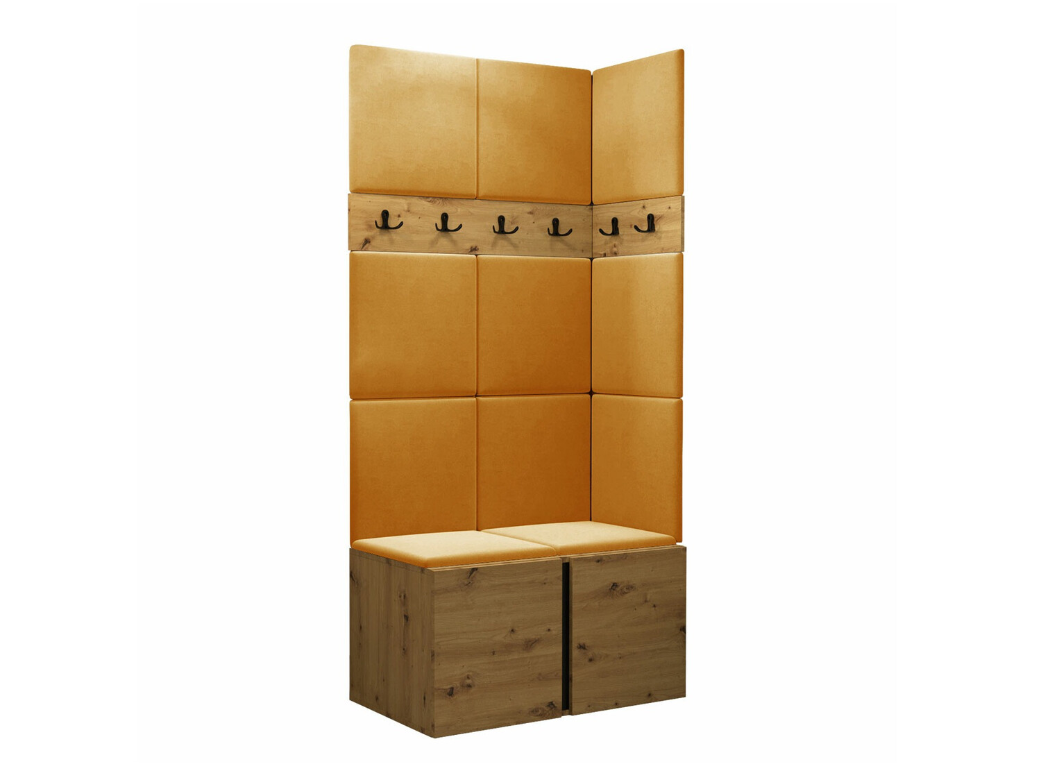 Gangmeubelset Pinis I (Artisan eiken)
