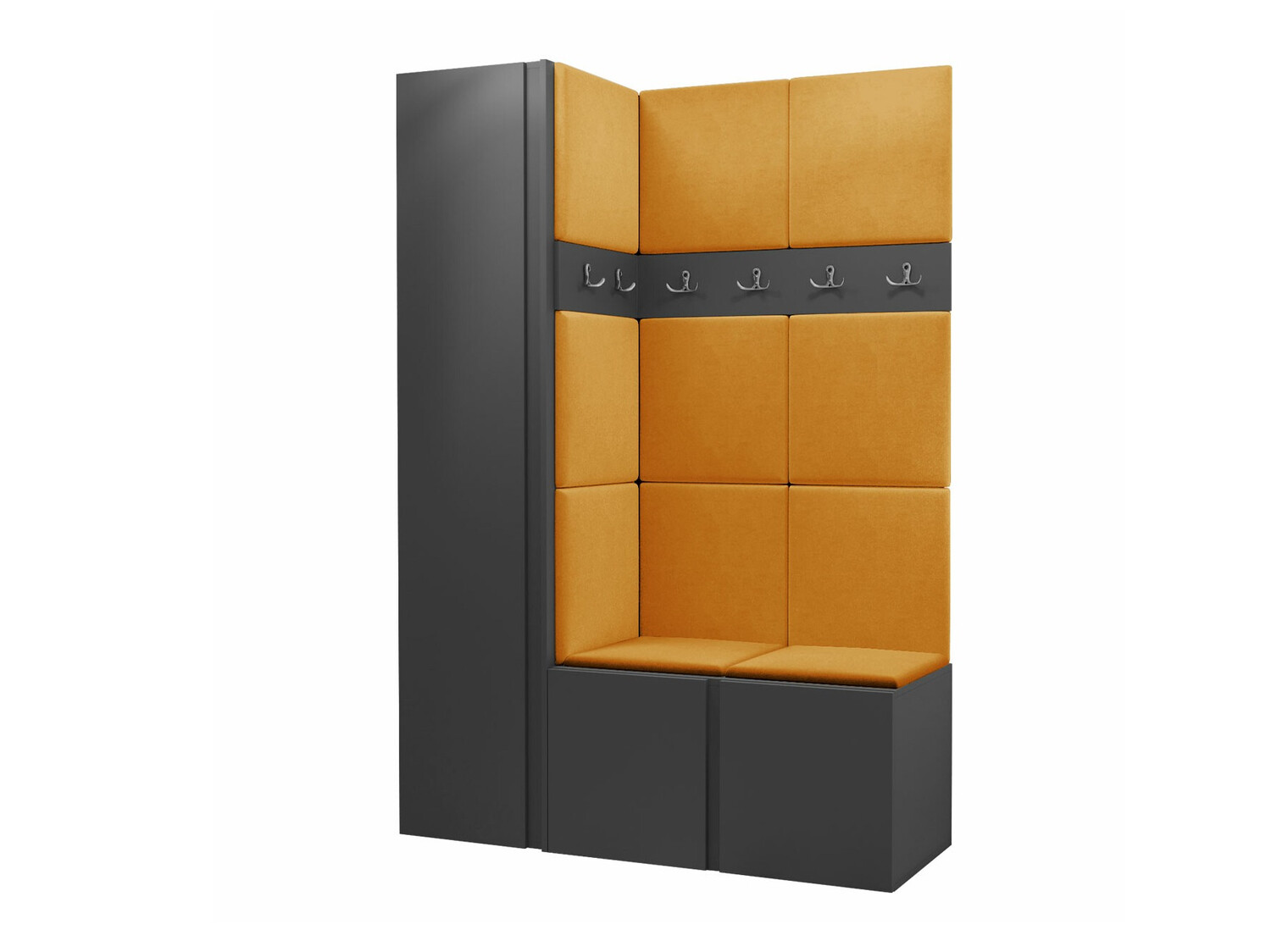 Gangmeubelset Pinis IX (Grafiet)