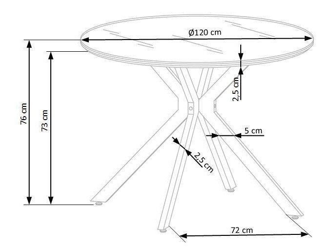 Eetkamerset Houston 754