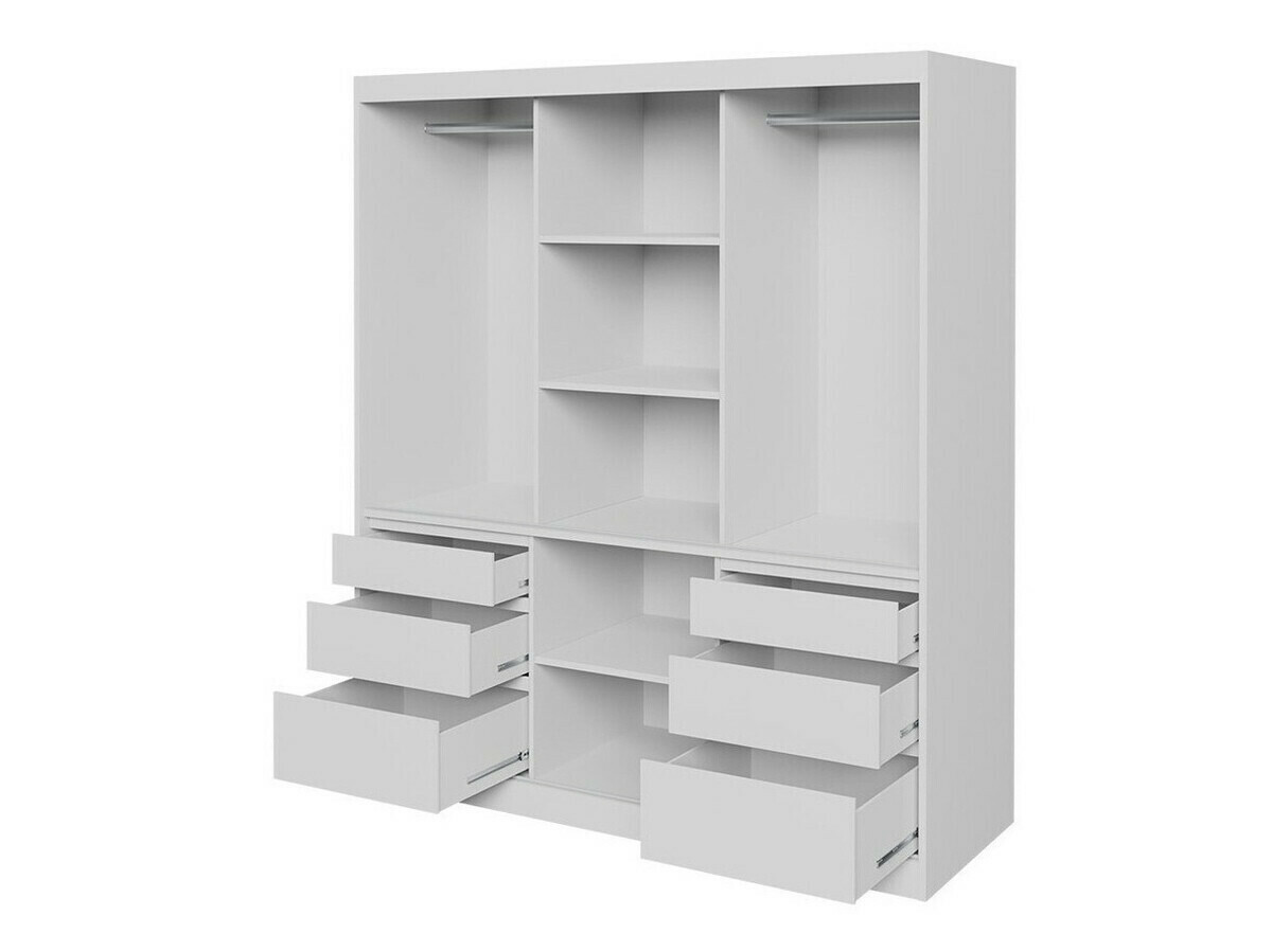 Kledingkast Toledo 120 (Lefkas eik + Zwart)