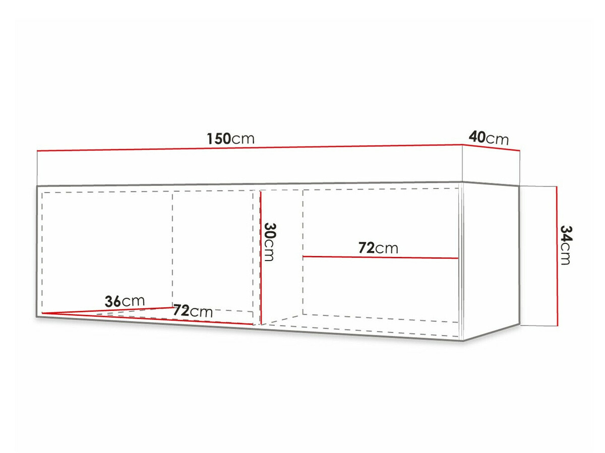 TV-meubel Elblaru 106 (Wit)