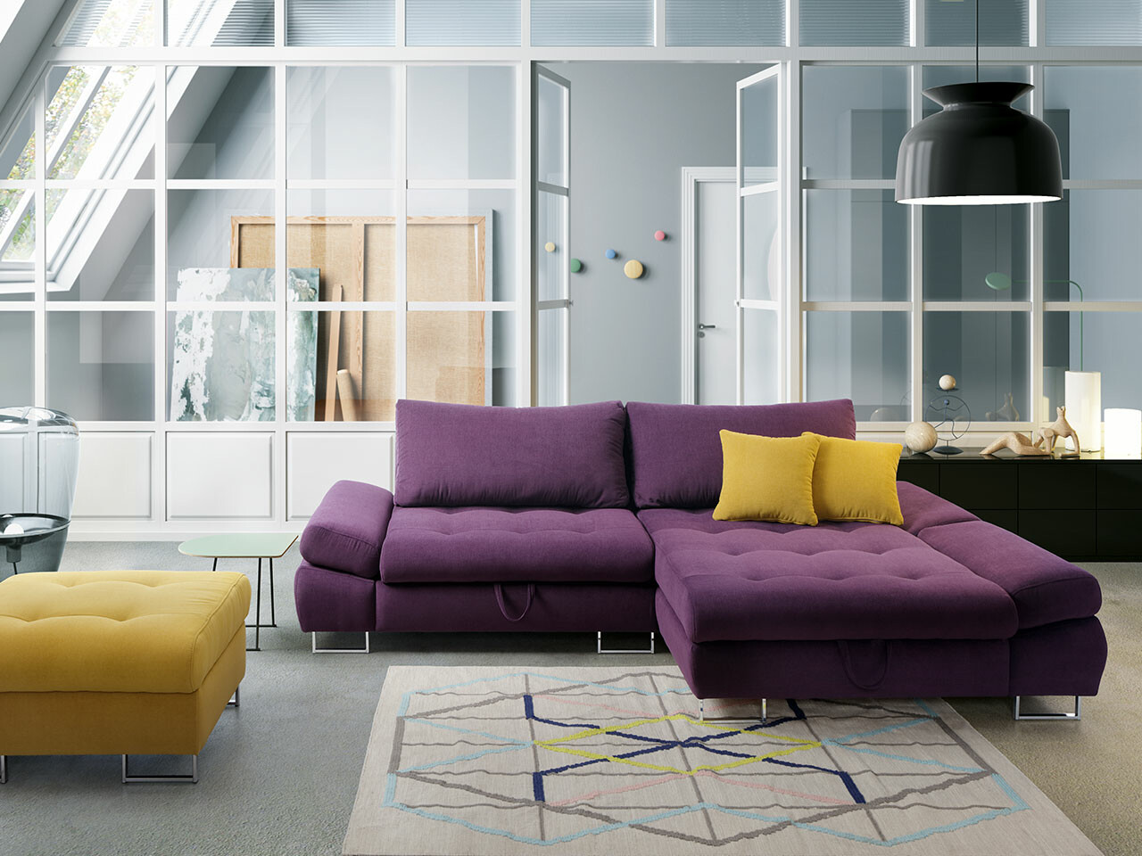 Hoekbank Lincoln 128 (Milton 10 + Milton 11)