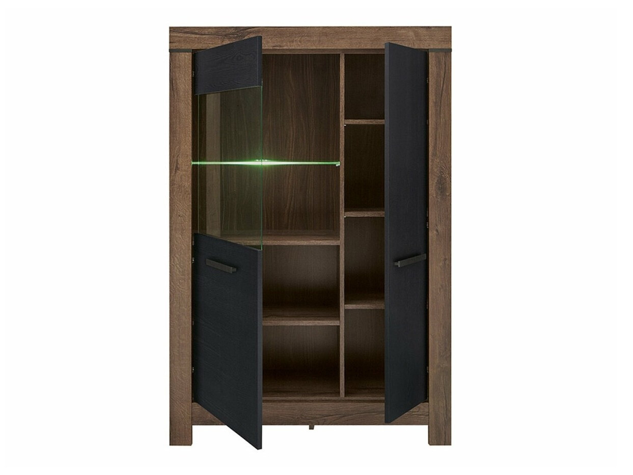 Boekenkast Dunfelu 102 (Klooster eik + Zwart eik)