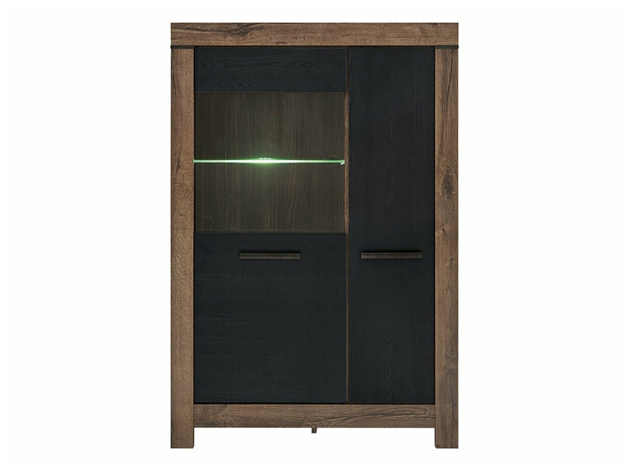 Boekenkast Dunfelu 102 (Klooster eik + Zwart eik)