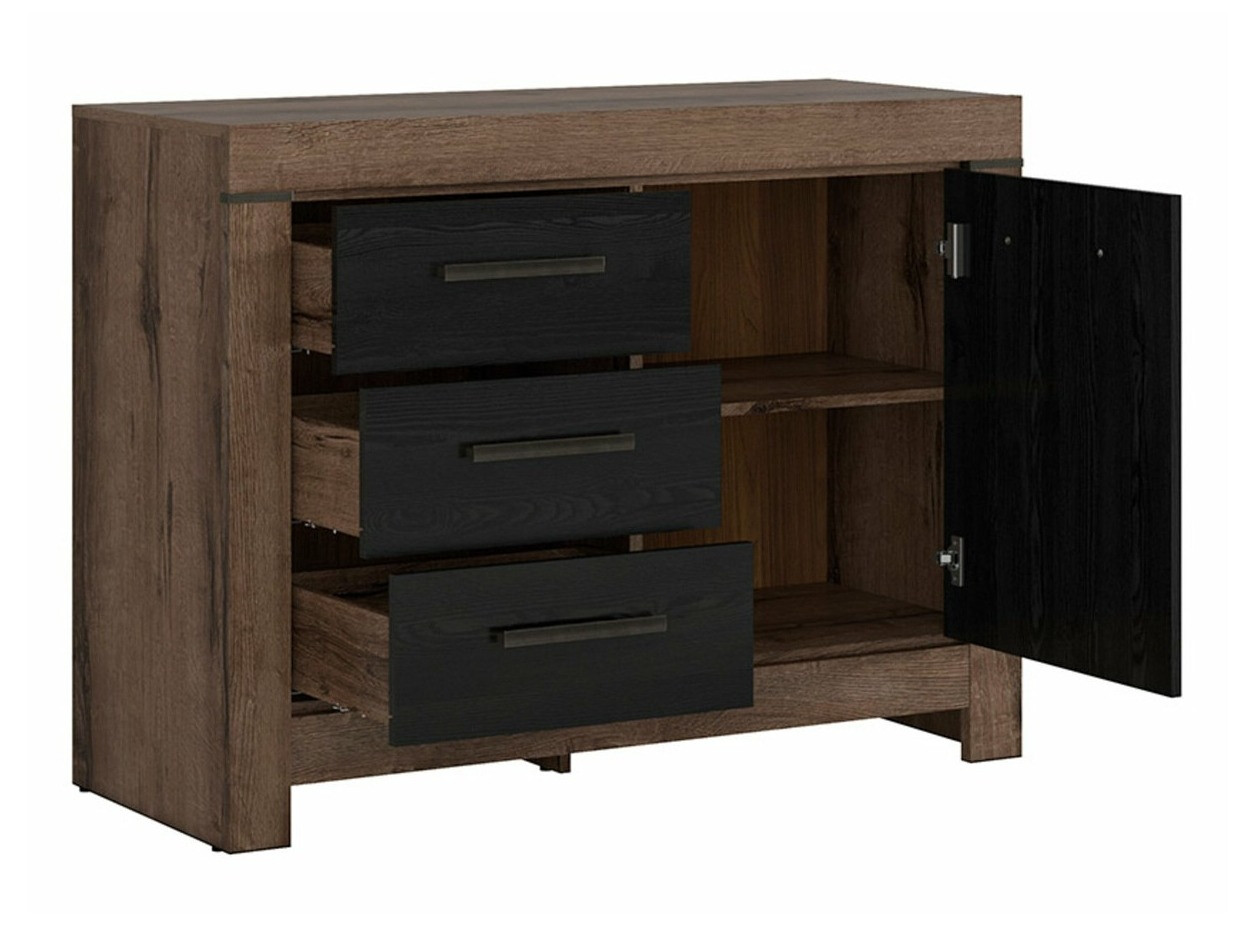 Ladekast Dunfelu 106 (Klooster eik + zwart eik)