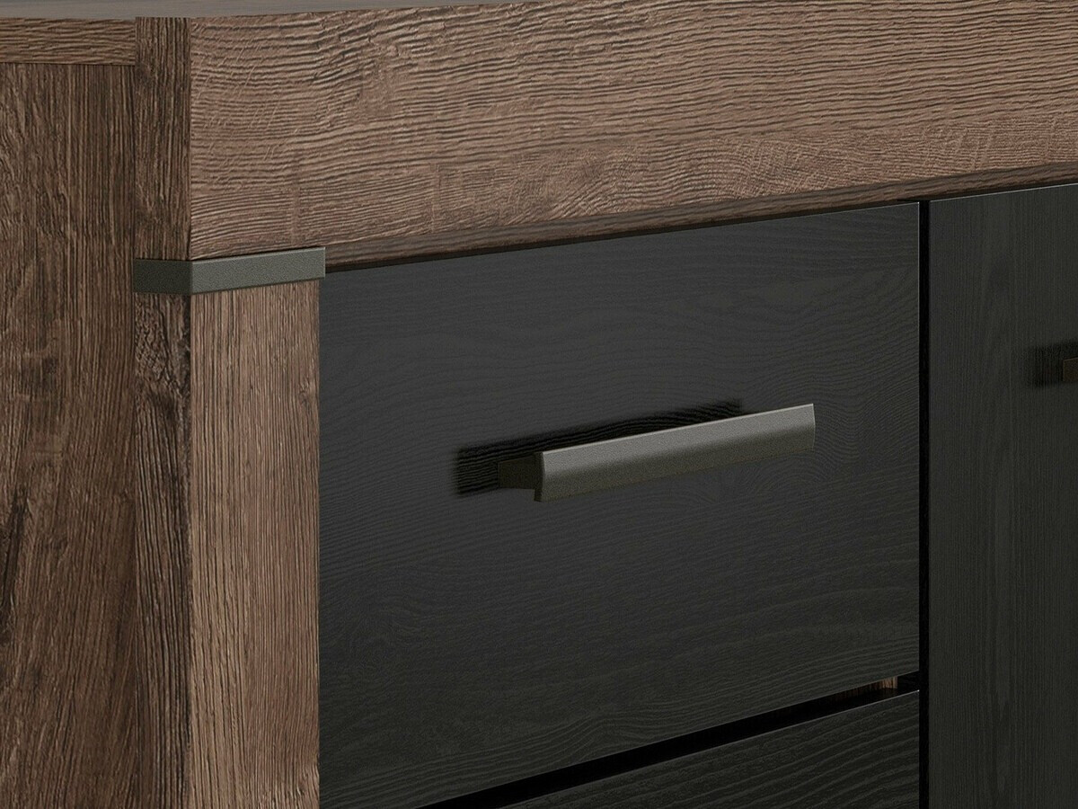 Ladekast Dunfelu 106 (Klooster eik + zwart eik)