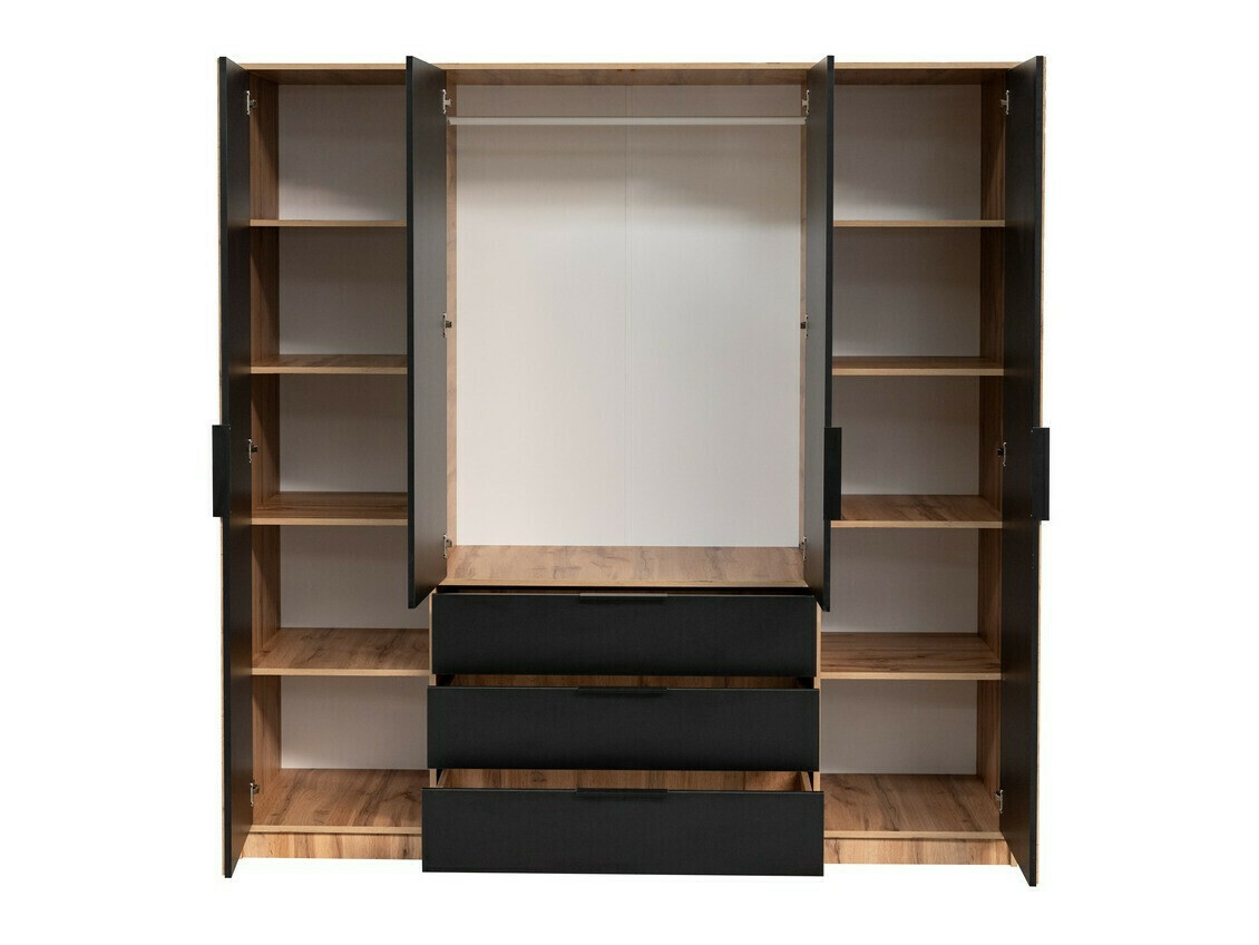 Kledingkast Collis V (Wotan eik)