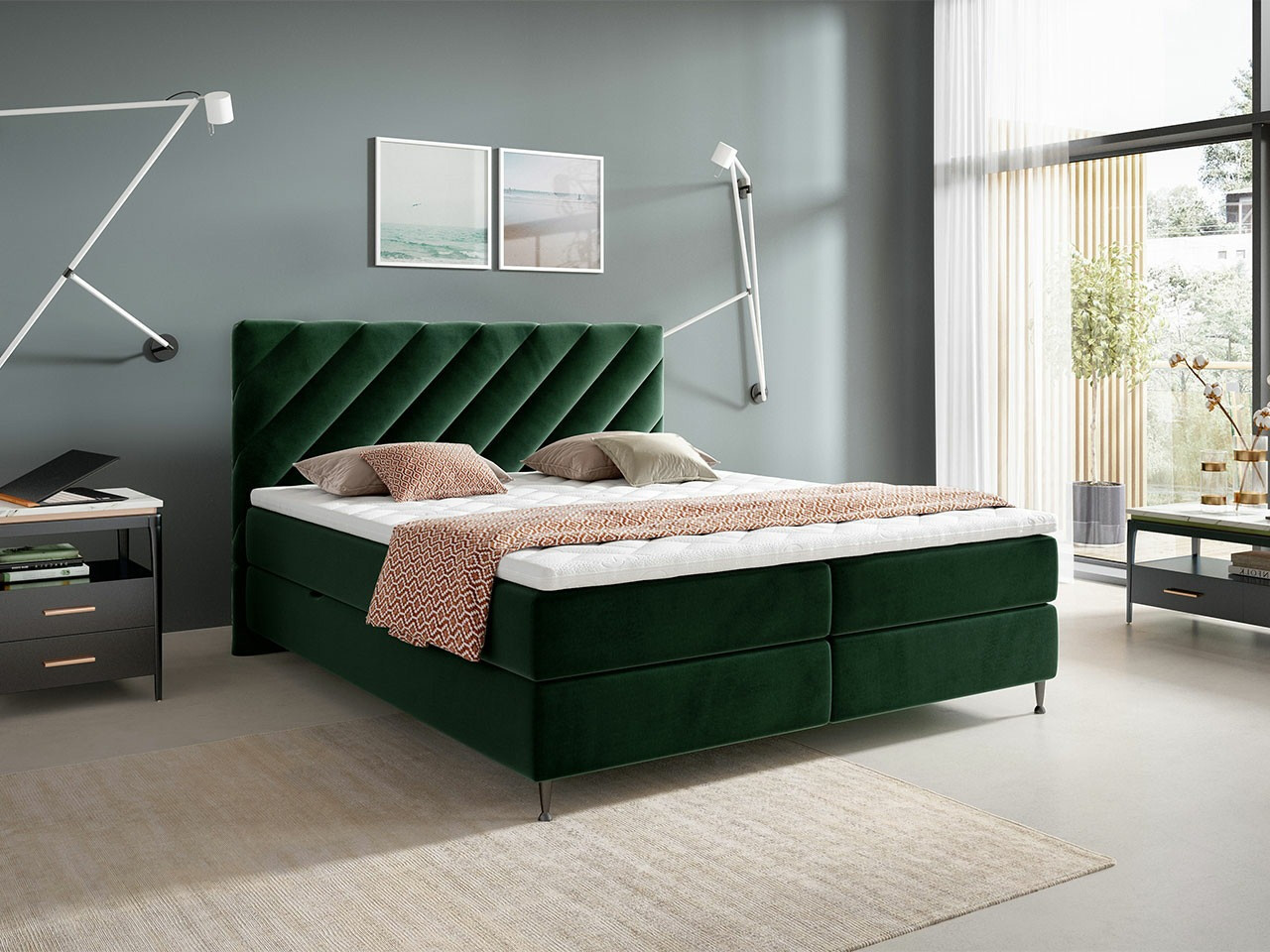 Boxspring ComfiDream 176 (Fresh 13)