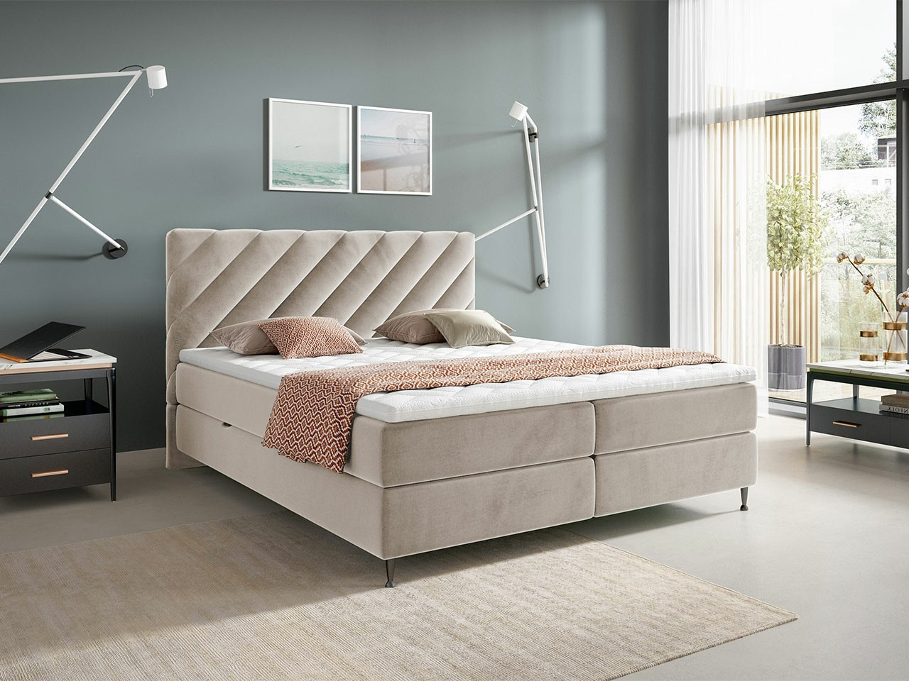 Boxspring ComfiDream 176 (Fresh 1)