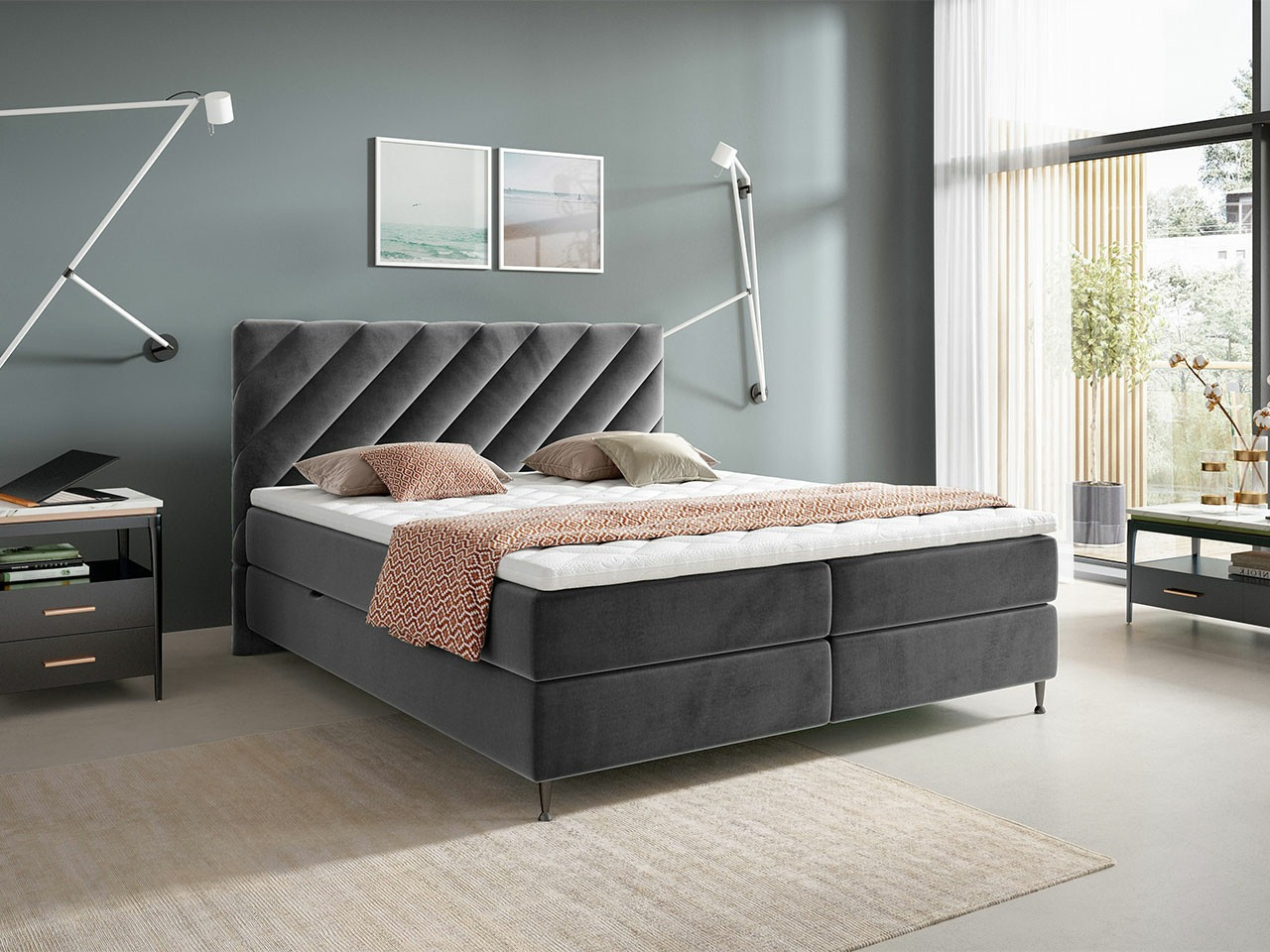 Boxspring ComfiDream 176 (Fresh 32)