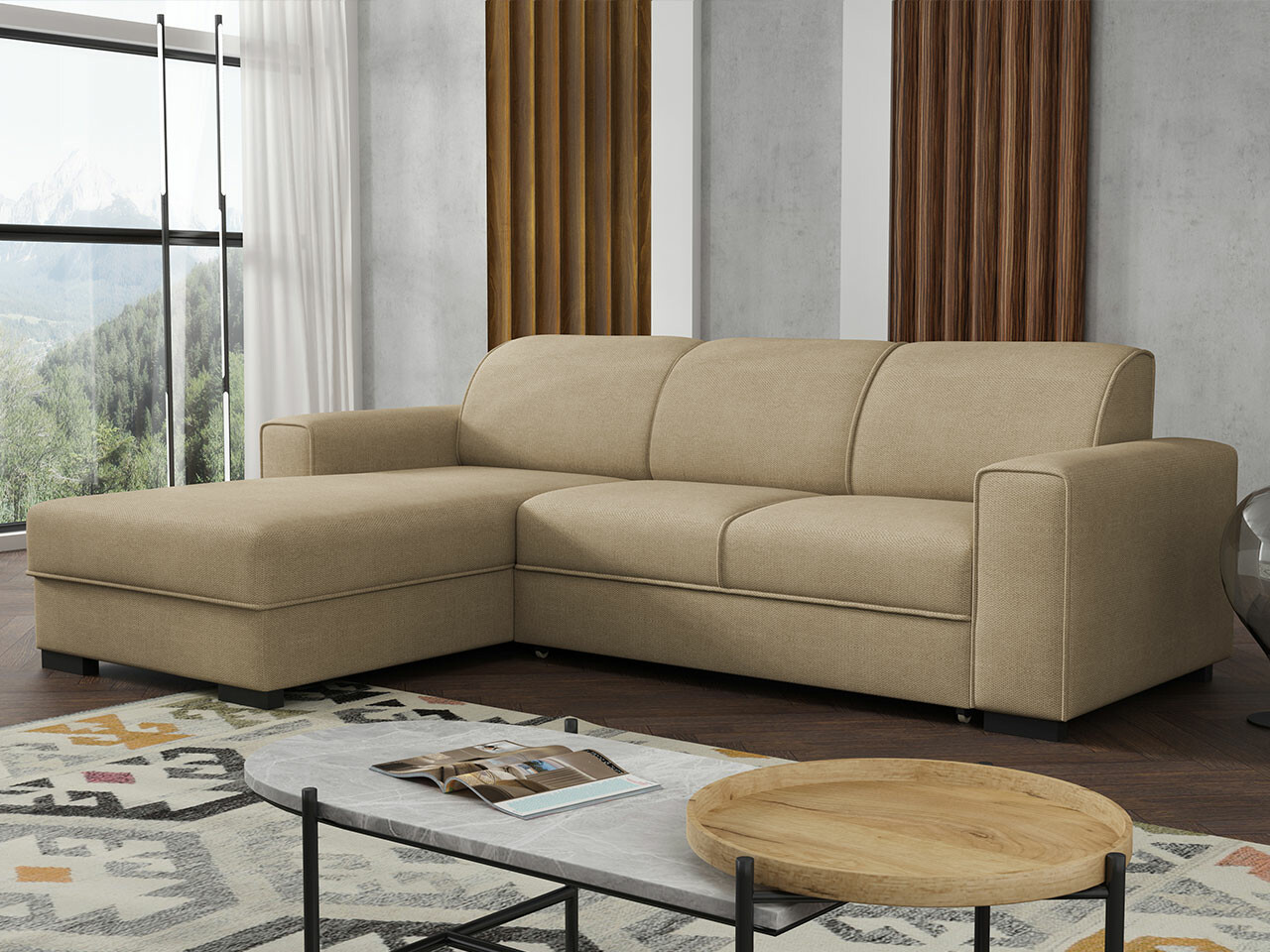 Hoekbank Columbus 186 (Crown 2)