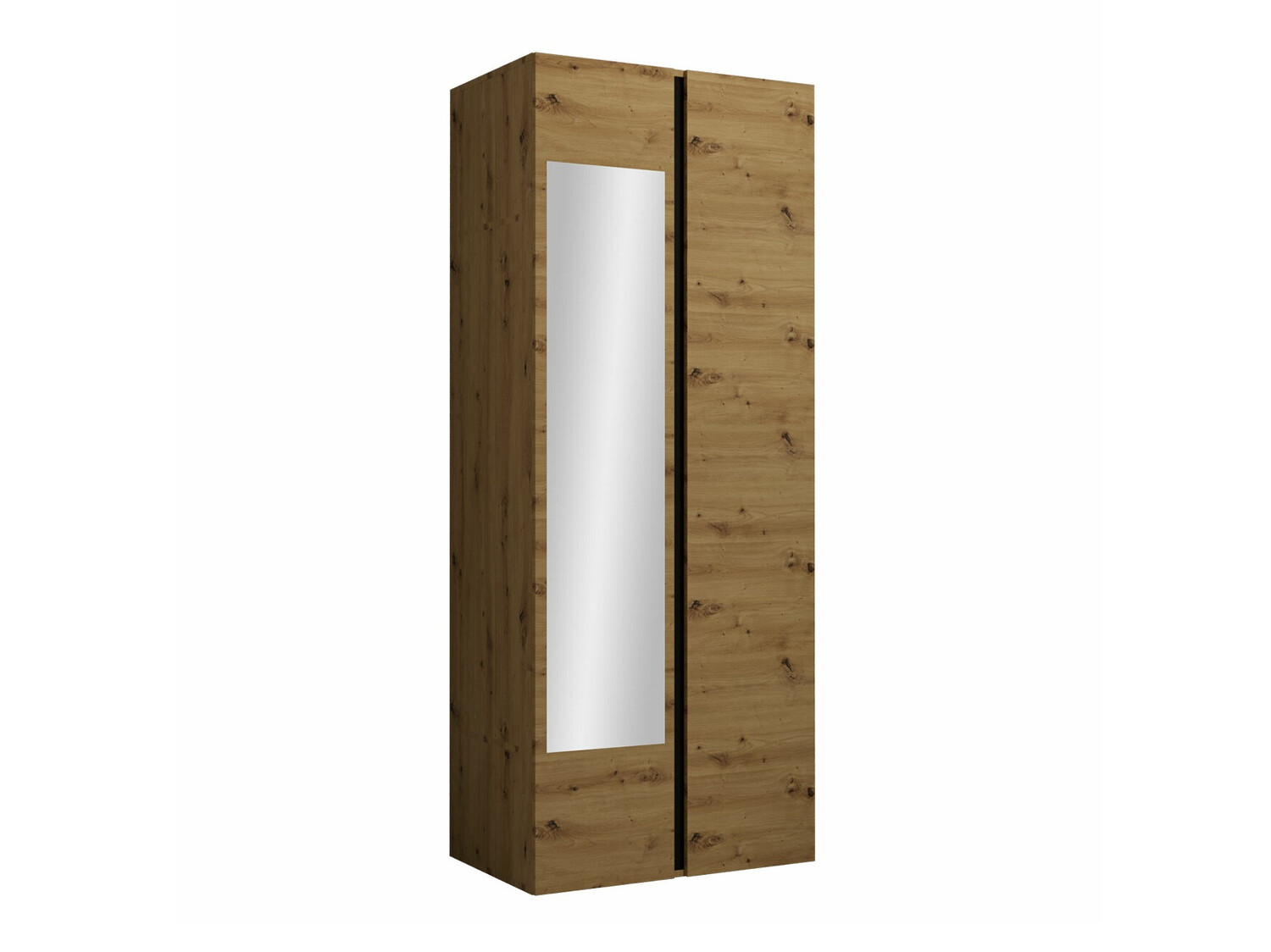 Kledingkast Hartford 368 (Artisan eiken + Zwart)