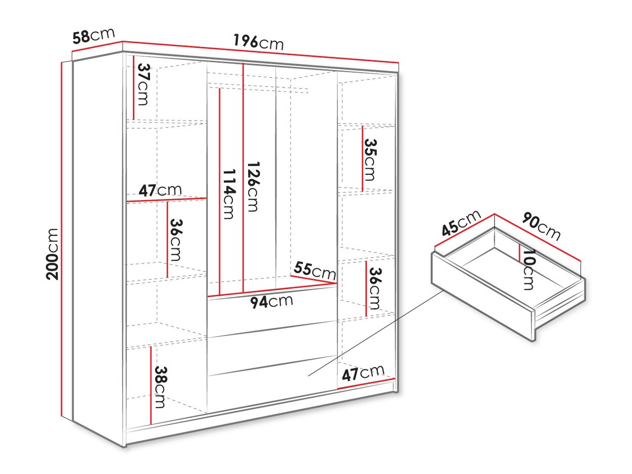 Kledingkast Enolevo 111