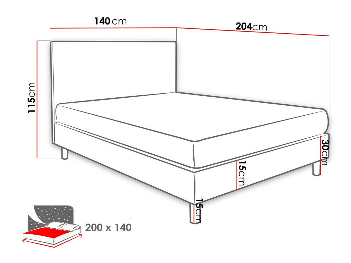 Bed Logan 100 (Solo 264)