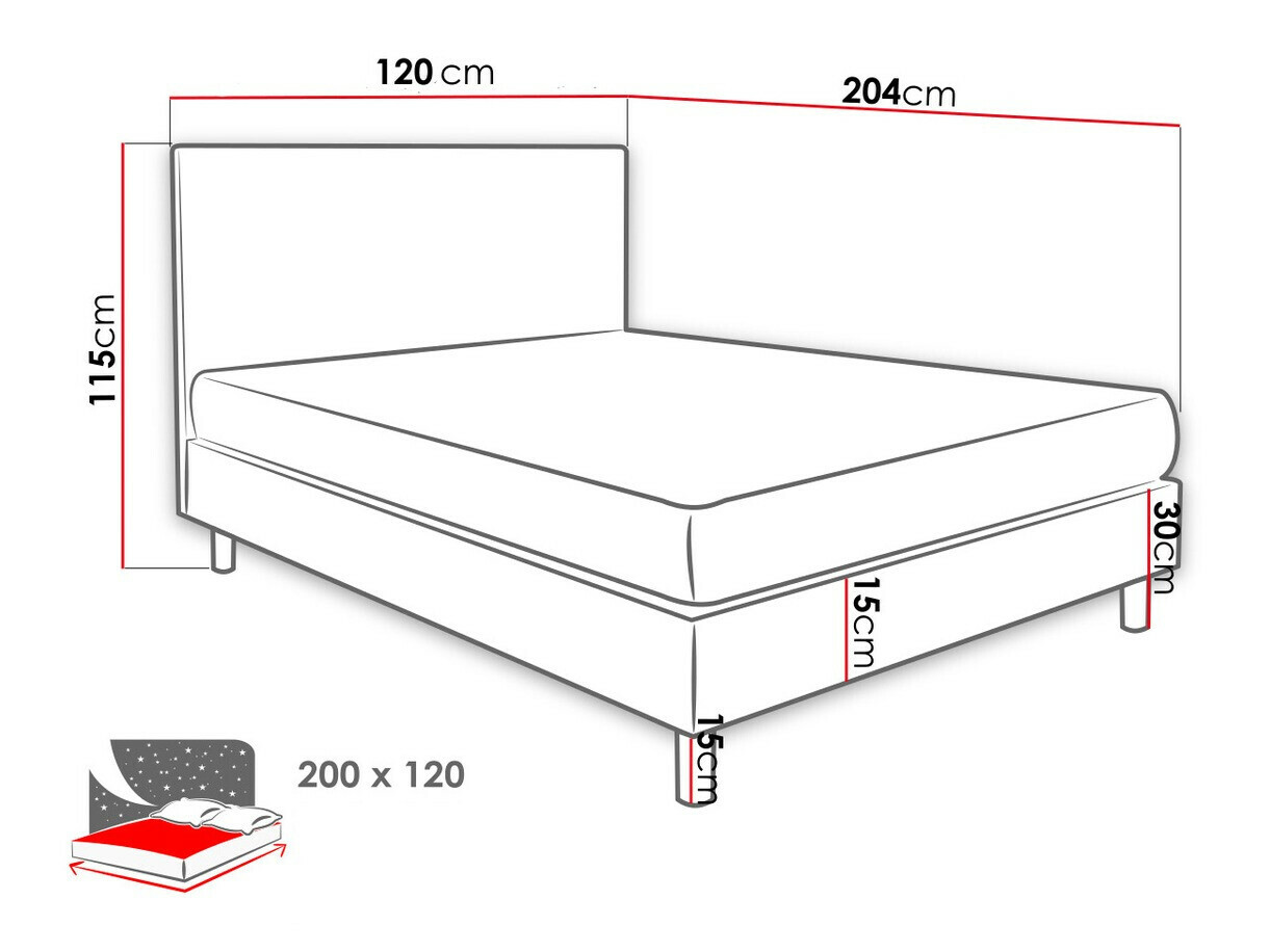 Bed Logan 100 (Solo 267)