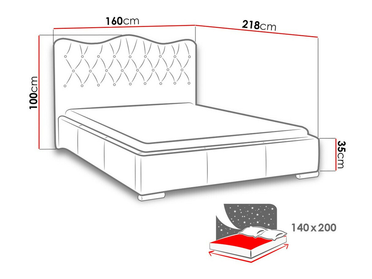 Bed Atrium (Soft 011)