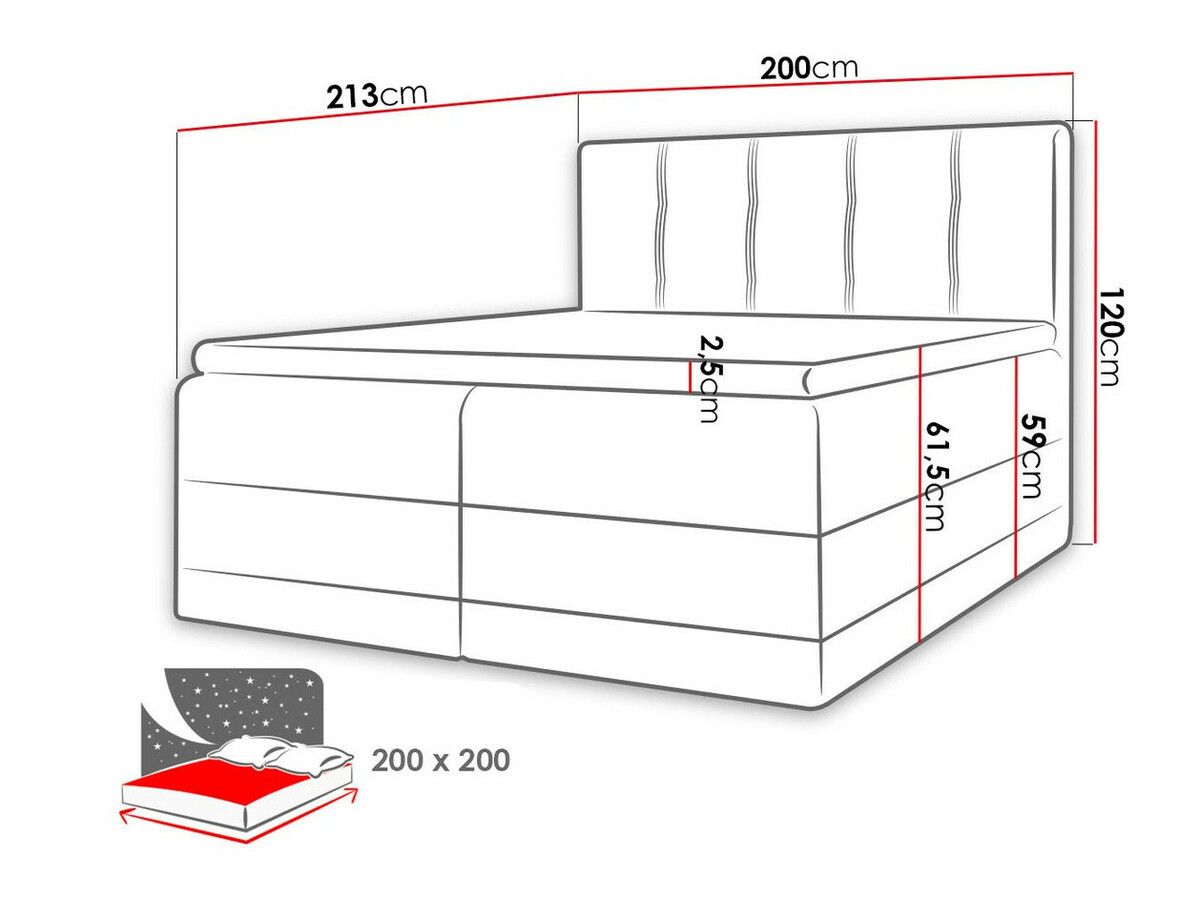 Boxspring Villa (Kameleon 04 + Kameleon 15)