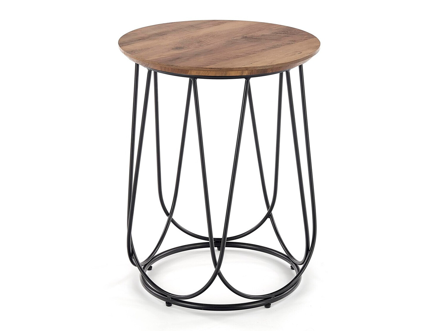 Bijzettafel Houston 1054 (Moer + Zwart)