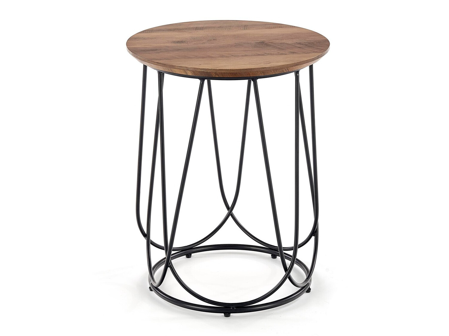 Bijzettafel Houston 1054 (Moer + Zwart)