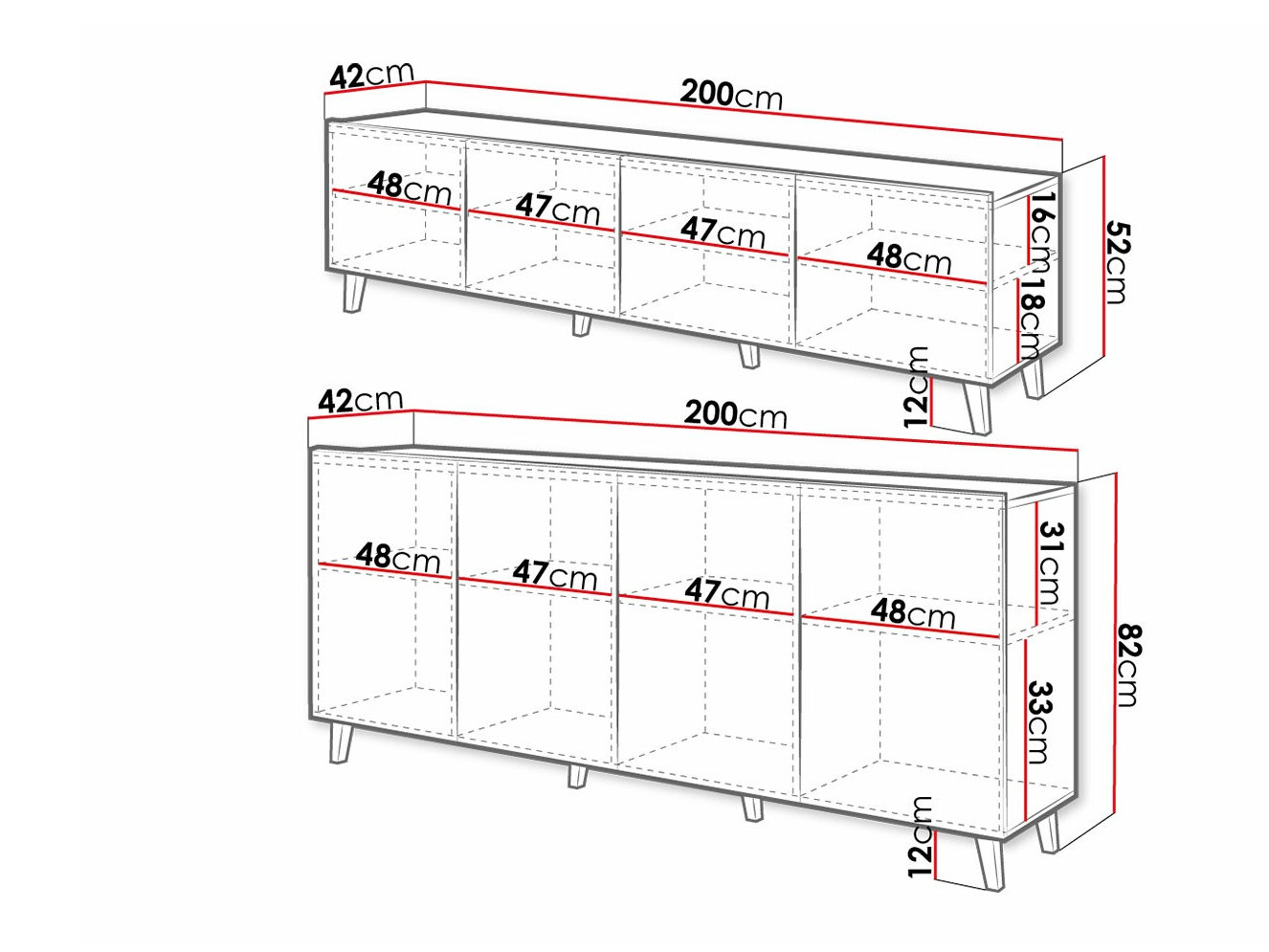 Woonkamerset Charlotte 212 (Wit)