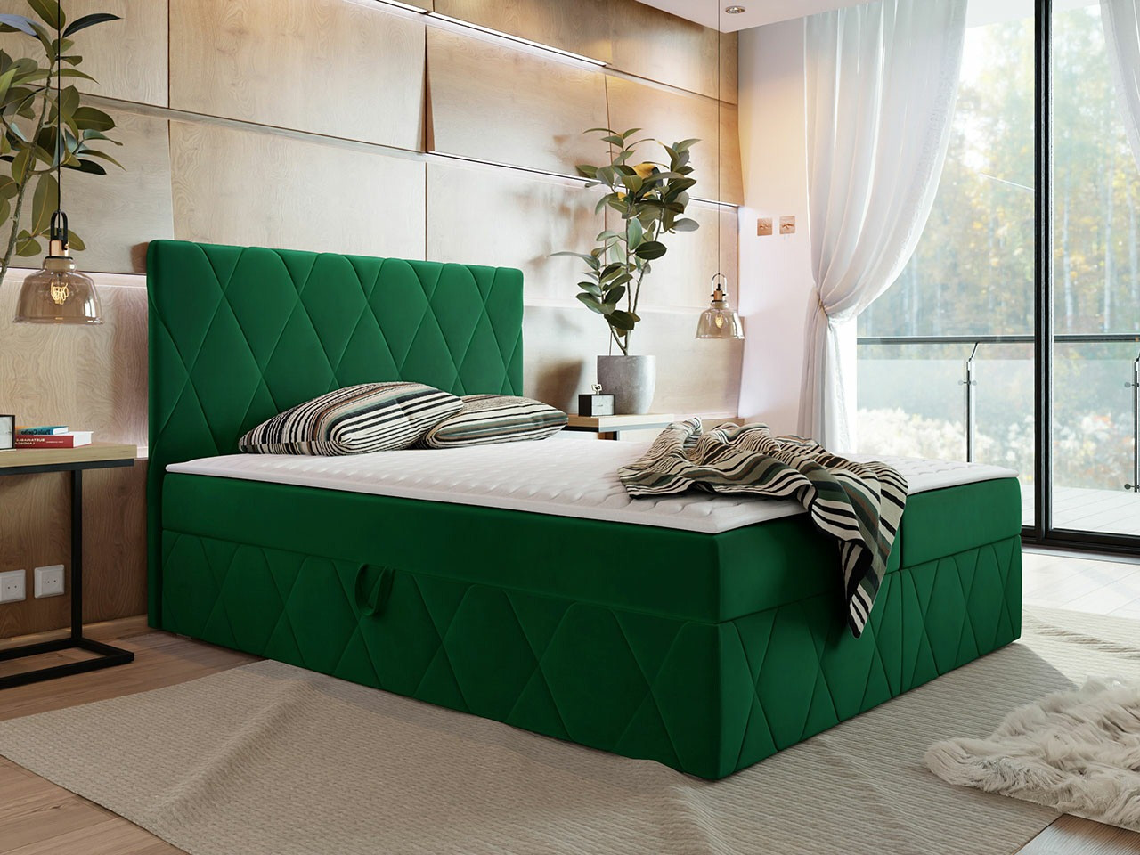 Boxspring Comfivo 225 (Magic Velvet 2225)
