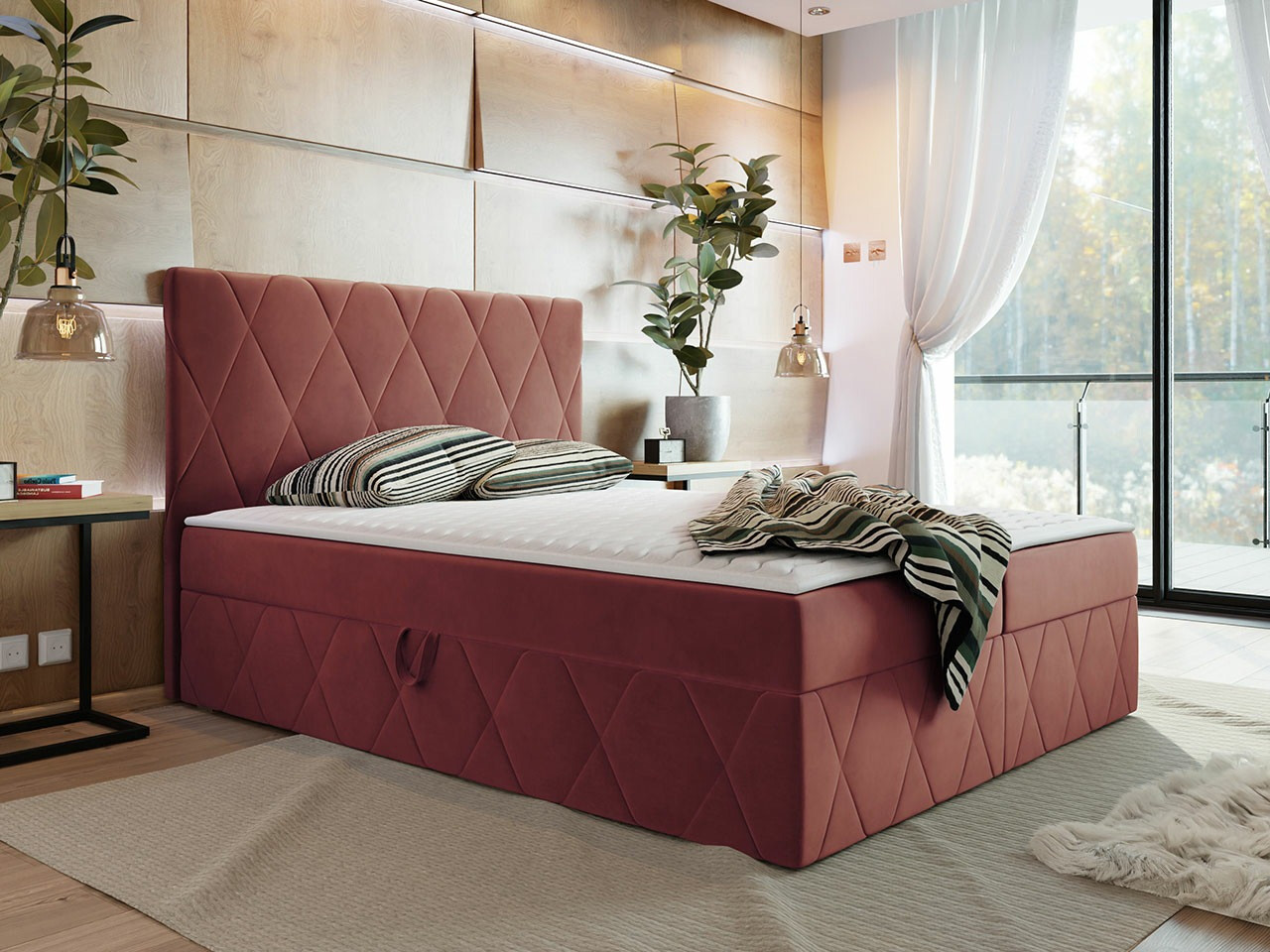Boxspring Comfivo 225 (Magic Velvet 2258)