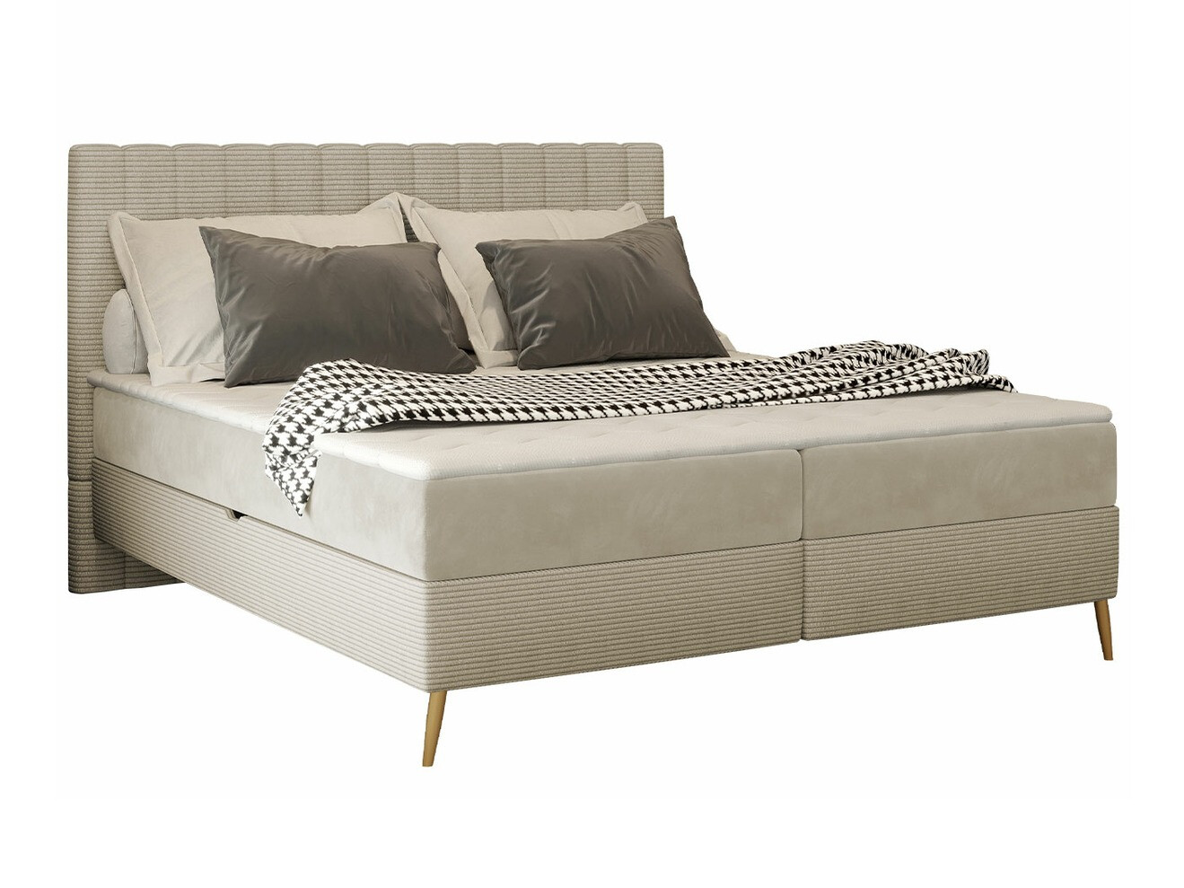 Boxspring Indiana 159 (Poso 100 + Paros 01)