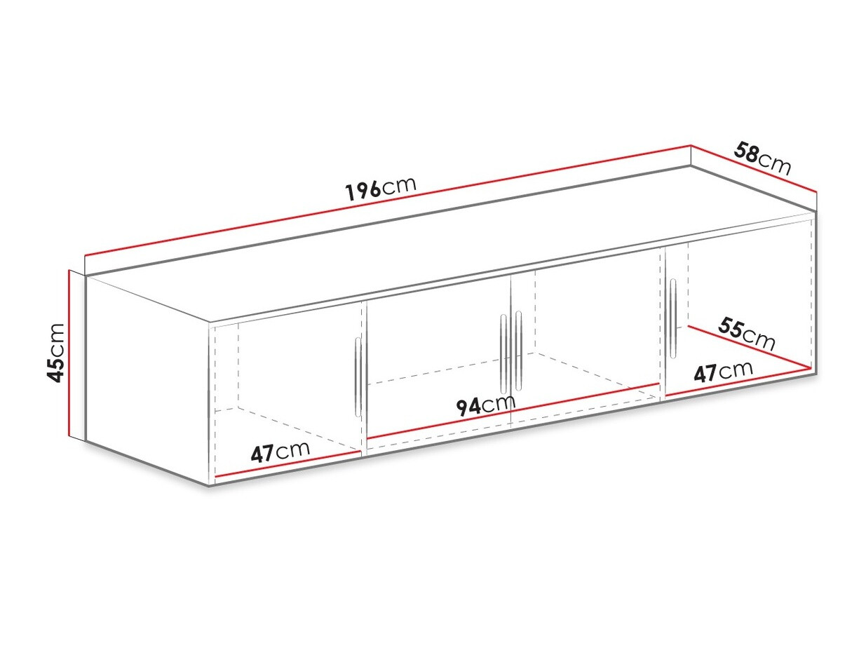 Kledingkast Dortivu I (Sonoma eik)