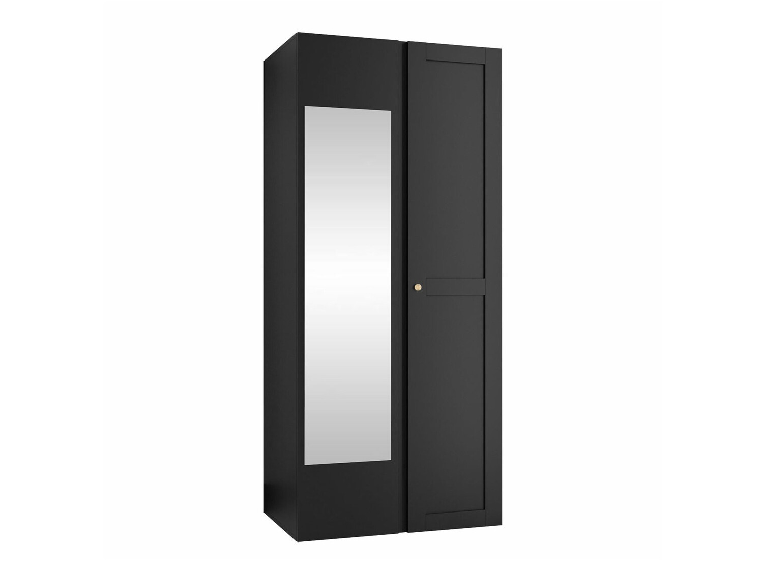 Kledingkast Hartford 396 (Zwart)