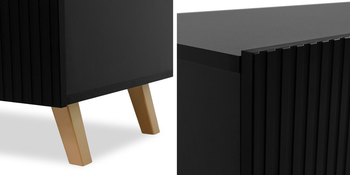 Woonkamerset Levmari 110 (Zwart)