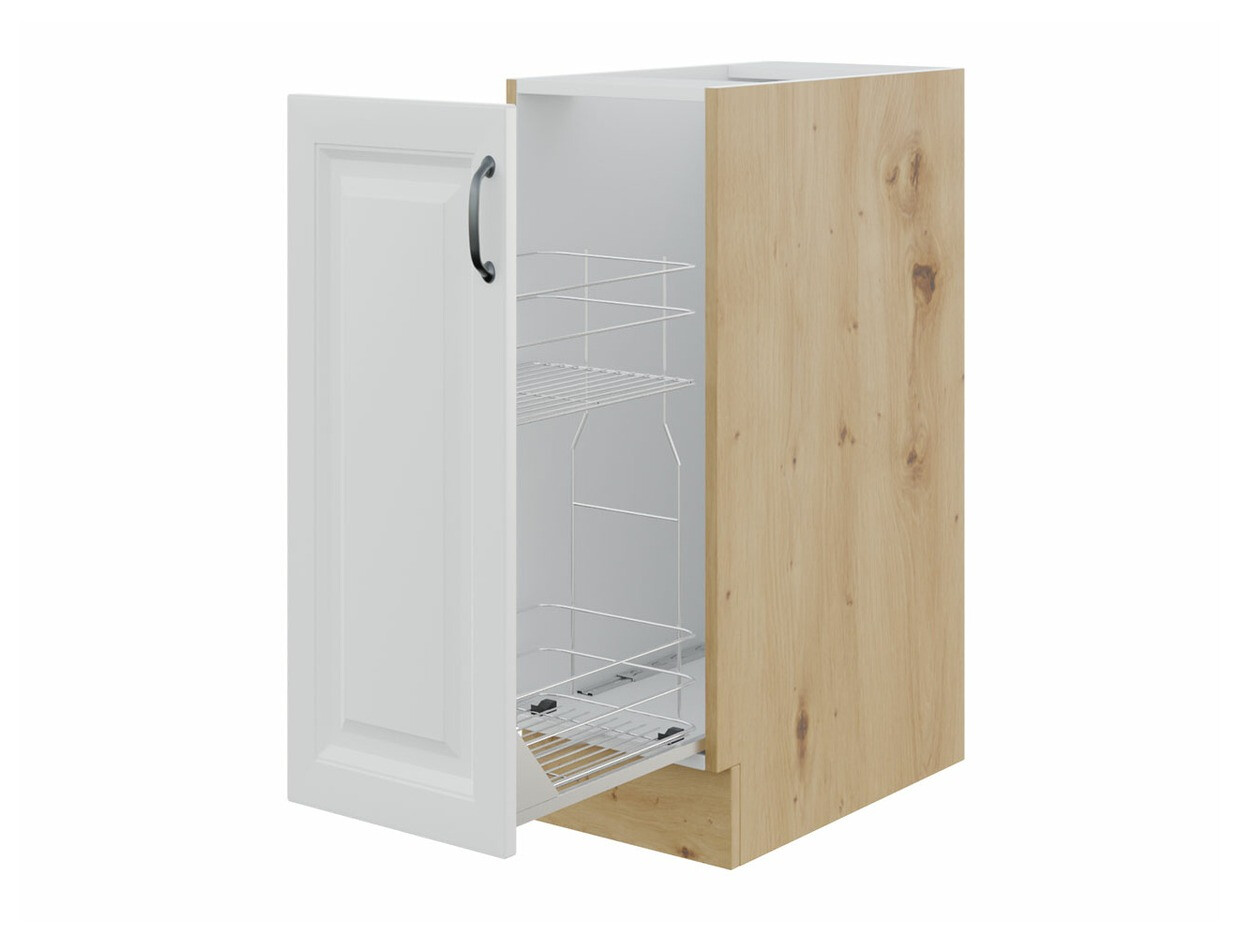 Modulaire kast met uittrekbare mand Retro White 102