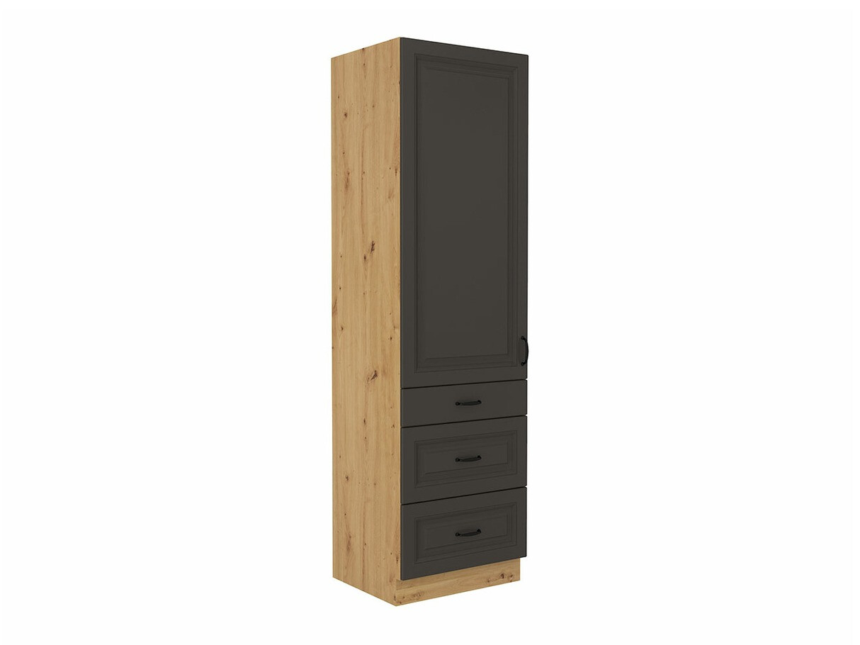 Modulaire kast met lade en deuren Retro Grey 114