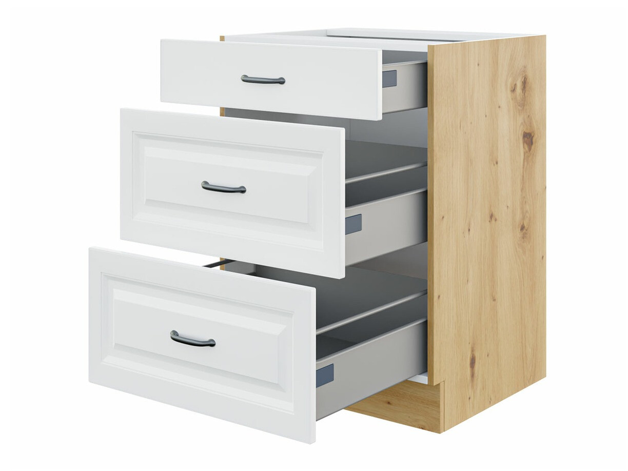 Modulaire kast met lades Retro White 108