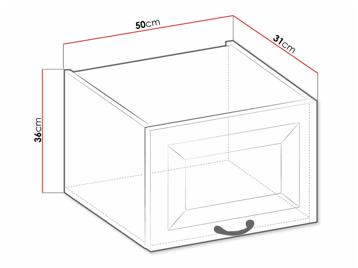 Modulaire wandkast Retro Grey 134